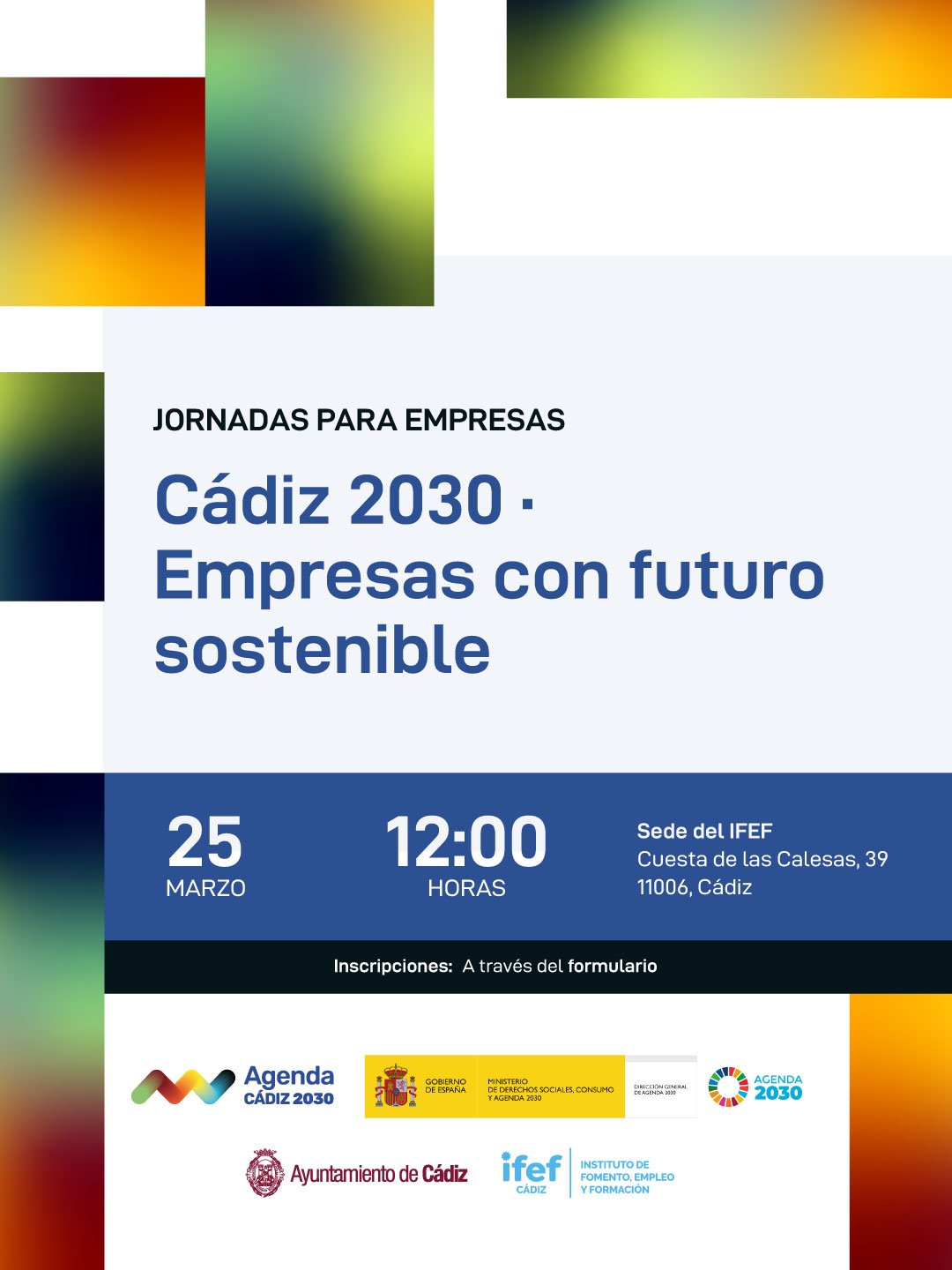 En este momento estás viendo Jornada “Cádiz 2030 · Empresas con futuro sostenible”: una oportunidad para impulsar la innovación empresarial